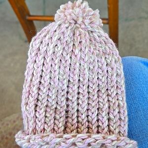Knitted baby hat